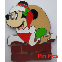 Minnie Mouse - Mrs Claus - Chimney - Gift Card - Holiday