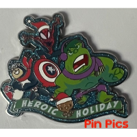 Marvel - Heroic Holiday - Captain America, Hulk, Spider-Man, Groot