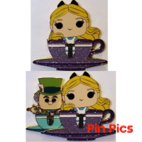 Loungefly - Alice In Wonderland - Mad Tea Party - Jumbo