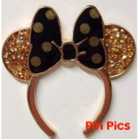 Loungefly - Gold Polka Dot Ears - Minnie Ears Headband - Series 2 - Mystery