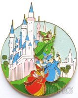 Loungefly - Flora, Fauna and Merryweather - Fairies - Sleeping Beauty Castle - Jumbo