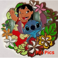 BoxLunch - Lilo and Stitch - Floral Portrait - Lilo and Stitch