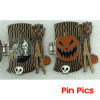 Pumpkin King with Halloween Town Door - The Nightmare Before Christmas 