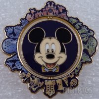 WDW - Mickey and Castle - 50th Anniversary - Spinner