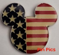 DVC - Mickey Head Icon - USA Flag - 9/11 Day of Remembrance - Members Only