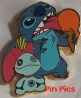 Loungefly - Stitch Eating Ice Cream - Stitch & Scrump Beach - Mystery - Lilo and Stitch