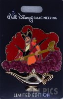 WDI - Jafar and Iago - Aladdin - Genie's Lamp - 30th Anniversary