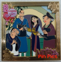 DEC - Mulan, Fa Zhou, Fa Li and Grandmother FA - Bringing Honor to My Family - Frame