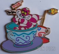 DLP - Cheshire Cat - Riding in Tea Cup - Alice in Wonderland