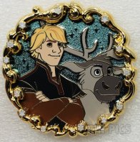 DSSH - Kristoff and Sven - Frozen - 10th Anniversary - Gold Frame