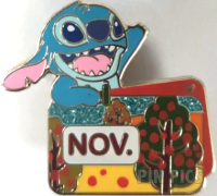 SDR - Stitch - November - Calendar Month - Hidden Mickey 2023 - Lilo and Stitch