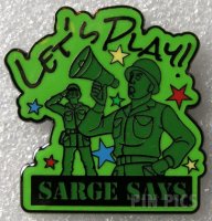 WDW - Sarge Says Let's Play - Soldier - Toy Story Land - Pixar