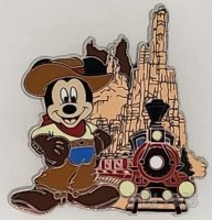 WDW - Mickey Mouse Cowboy - Big Thunder Mountain - Train - Frontierland