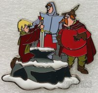 Wart, Sir Ector and Sir Kay - Sword in the Stone - 60th Anniversary