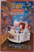 Japan - Woody, Jessie, Hamm -  Toy Story Mania - Wonderbles Attraction Poster - TDR