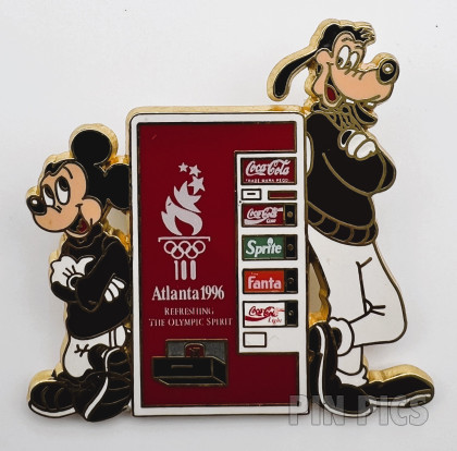 PP162144 - Mickey and Goofy - Atlanta 1996 Olympics - Coca Cola