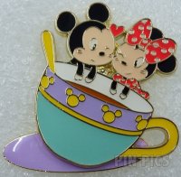 SDR - Cute Mickey and Minnie - Teacup - Slider