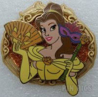 DEC - Belle - Princess Halloween - Mardi Gras Mask - Beauty and the Beast