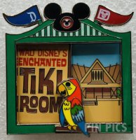 Jose the Parrot - Enchanted Tiki Room - Bicoastal Adventures - April - Slider