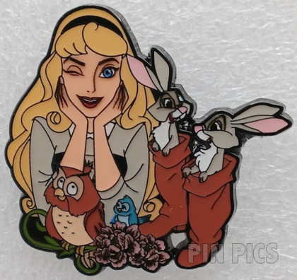 PP163815 - Loungefly - Briar Rose, Owl and Rabbits - Princess and ...