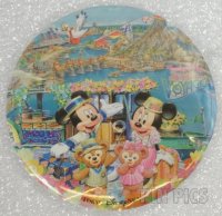 Japan - Mickey, Minnie, Duffy, ShellieMay - Spring Voyage - Button - TDS