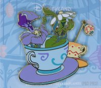 DLP - Singing Flowers - Riding in Teacup - Alice in Wonderland