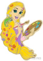 PALM - Rapunzel and Pascal - Holding Artist Palette - Tangled