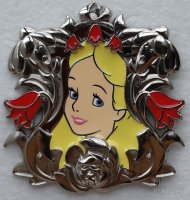 DLP - Alice - Silver Talking Flowers Frame - Alice in Wonderland Event