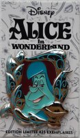 DLP - Caterpillar - Leaves and Mushroom in Silver Frame - Alice in Wonderland Event