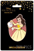 PALM - Belle, Mrs Potts, Chip - Holding Teapot and Cup - Beauty and the Beast