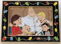 DSSH - Bob, Helen, Violet, Dash, Jack-Jack Parr - Christmas - Family Holidays - Incredibles - Pixar