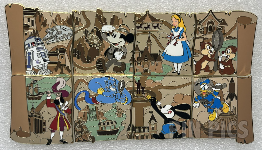 PP166044 - DLR - Pin'Venture Puzzle Set - Mystery - PinPics