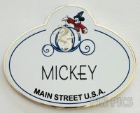 WDW - 25th Anniversary - Mickey Name Tag Series - WDW 50th Anniversary - Cast