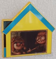 Loungefly - Carl and Ellie - Lenticular UP House - Mystery - Pixar - BoxLunch