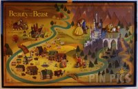 WDI - Beauty and the Beast Set - Disney Maps - D23 Expo 2024