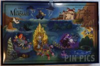 WDI - Little Mermaid Set - Disney Maps - D23 Expo 2024