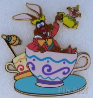 DLP - March Hare and Dormouse - Mad Hatter's Teacups Ride - Alice in Wonderland