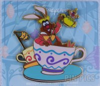 DLP - March Hare and Dormouse - Mad Hatter's Teacups Ride - Alice in Wonderland