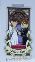 WDI - Ellie and Carl - Wedding Portrait - UP - Pixar