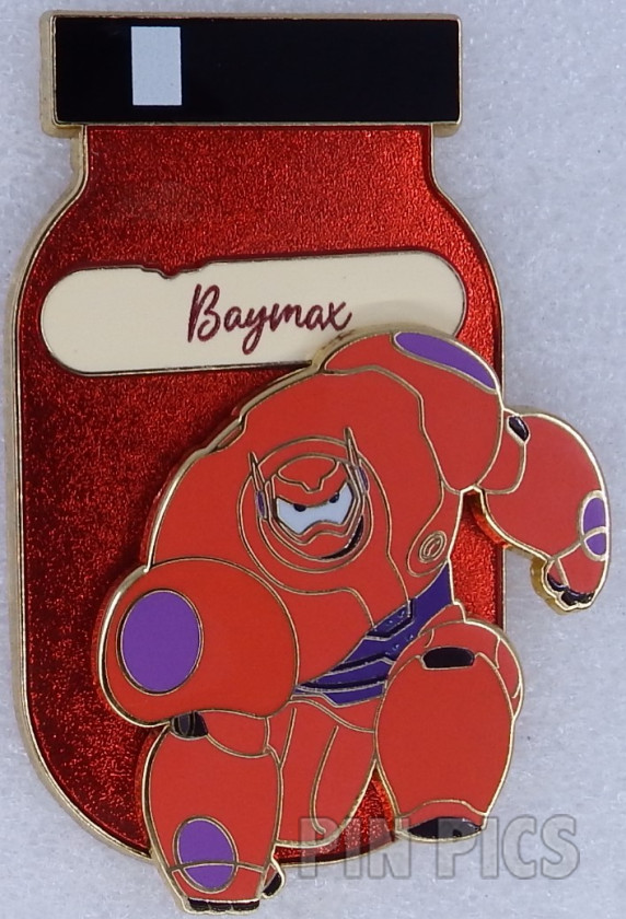 PP166522 - DEC - Armored Baymax - Red Paint Jar - Color Shades of