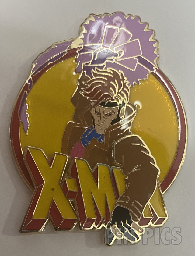 ピンズ・ピンバッジ・缶バッジ MARVEL UNIVERSR PIN SERIES GAMBIT