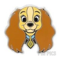 PALM - Lady - Disney Animal Profile - Lady and the Tramp - Micro Mystery Pin