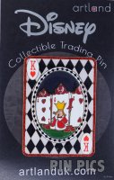 Artland - King of Hearts - Timid King - Card Series - Alice in Wonderland - Card Guards