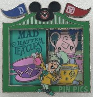 Mad Hatter's Teacups - Bicoastal Adventures - August - Slider - Mad Tea Party