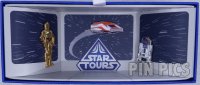 D23 - C-3PO, R2-D2, Starspeeder 1000 - Star Tours Boxed Set - Joy in Our Parks - Expo 2024 - Star Wars