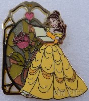 PALM - Belle - Rose - Stained Glass - Beauty and the Beast