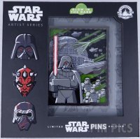 D23 - Darth Vader and Stormtroopers - Star Wars Artist Series - Imperial Cruisers - Death Star