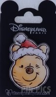 DLP - Winnie the Pooh - Head - Winking - Christmas - Santa Hat