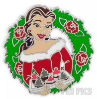 Belle with Cupcakes - Character Wreaths and Treats - Christmas Holiday 2024 - Mystery - Beauty and the Beast