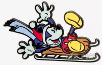 Loungefly - Mickey Mouse Sledding - Winter Wonderland - Snowy Day - Mystery